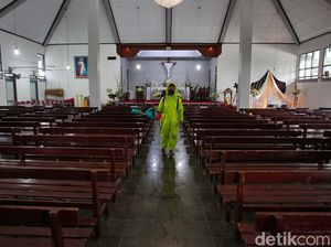 Gereja Santo Thomas Yogyakarta Bersiap Sambut Paskah