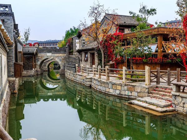 Potret Kota Kanal Kuno yang Dibangun China