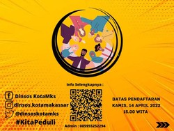 Dinsos Makassar Buka Rekrutmen Tenaga Rehabilitasi Sosial, Cek di Sini!