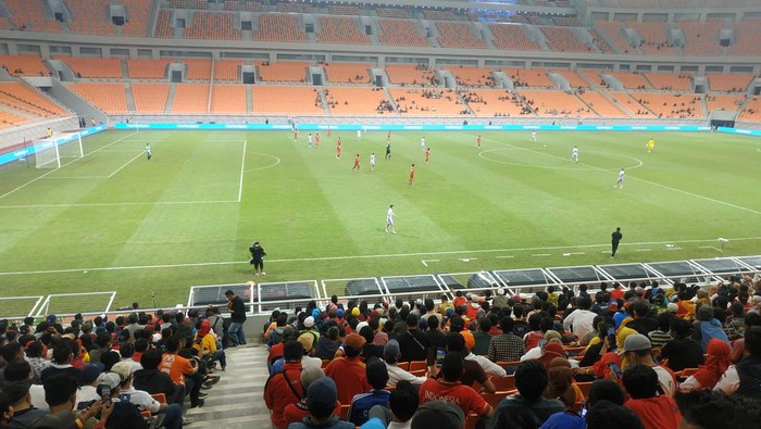 Jakarta International Stadium telah dibuka untuk event International Youth Championship (IYC) mulai Rabu, 13 April 2022.