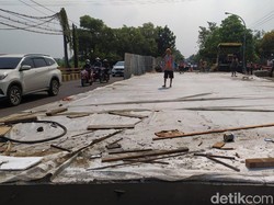 Jembatan Balun Lamongan Selesai Dicor