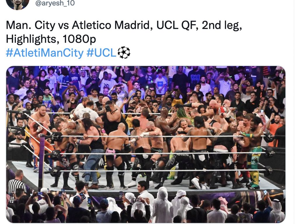 Meme Kocak Rusuhnya Atletico Madrid Lawan Manchester City