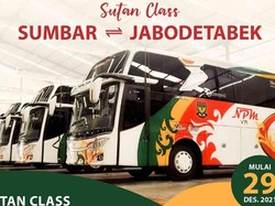 Mudik ke Padang bak Sultan Naik Bus NPM Sutan Class