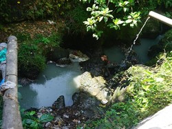 Pengusaha Tahu di Klungkung Kedapatan Buang Limbah ke Sungai