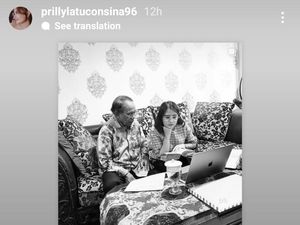 Kakek Meninggal Dunia, Prilly Latuconsina Kenang Momen Bersama Kakek Meninggal Dunia, Prilly Latuconsina Kenang Momen Bersama