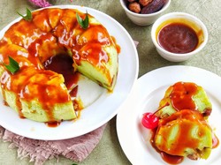 Resep Pembaca: Resep Puding Roti Karamel Santan yang Legit Lembut untuk Takjil