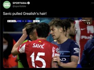 Ragam Meme Usai Stefan Savic Jambak Jack Grealish