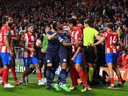 Atletico Vs Man City: Darah, Tarikan, Jambakan, Polisi Turun Tangan