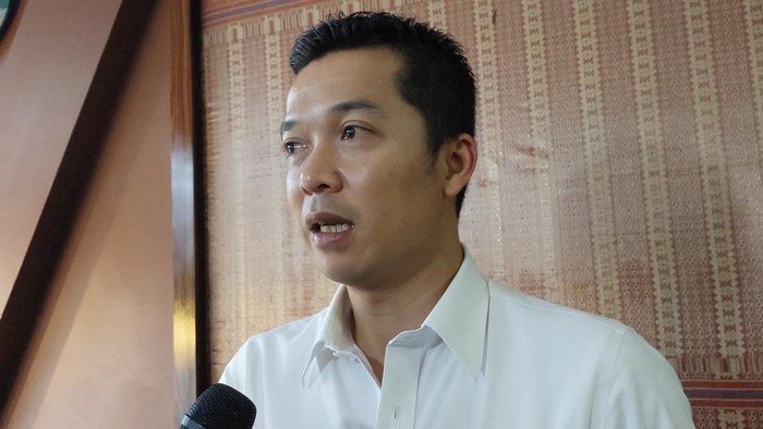 Taufik Hidayat menjawab rumor atlet pelatnas yang ingin meninggalkan klub SGS Bandung, terkait bonus Piala Thomas. (Foto: Mercy Raya)