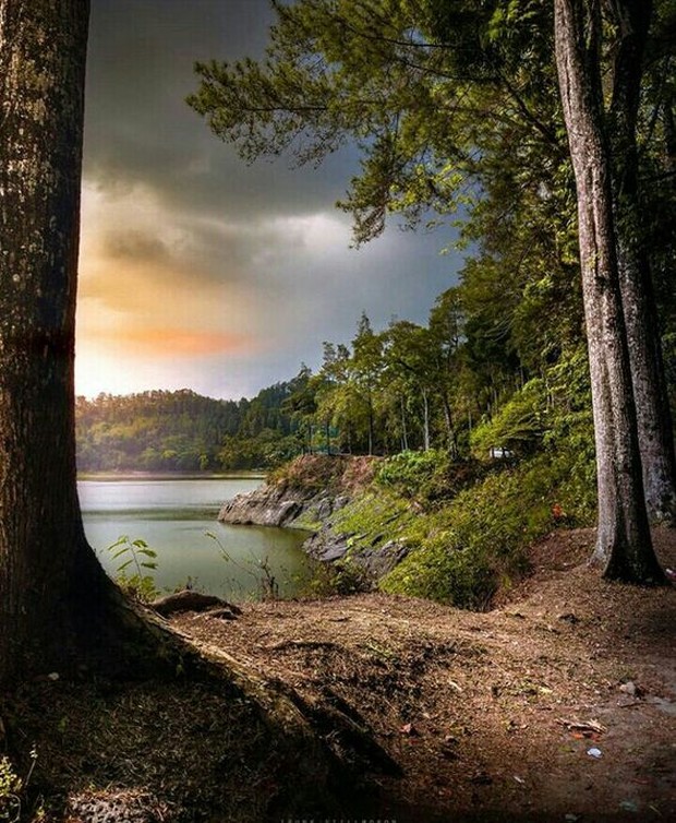 panorama indah nan menyegarkan mata