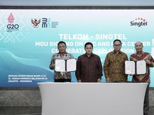 Telkom dan Singtel Kerja Sama Data Center dan Bisnis Broadband