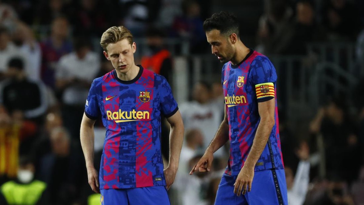Barcelona menyisakan harapannya di LaLiga. (Foto: AP/Joan Monfort)