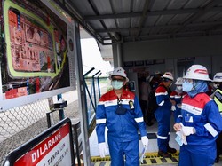 Direktur Keuangan Pertamina Safari Ramadan ke SP Bangadua Indramayu