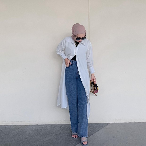 Gaya hot sale ootd hijab