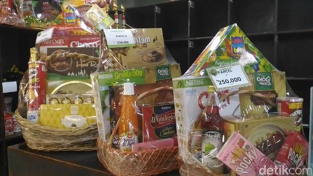 Ilustrasi harga parsel dan hamper/Foto: dok. detikfinance Ilustrasi harga parsel dan hamper