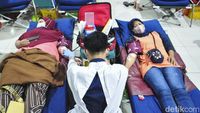 Keren! Aksi Jakarta Utara Mendonor Raih Rekor MURI