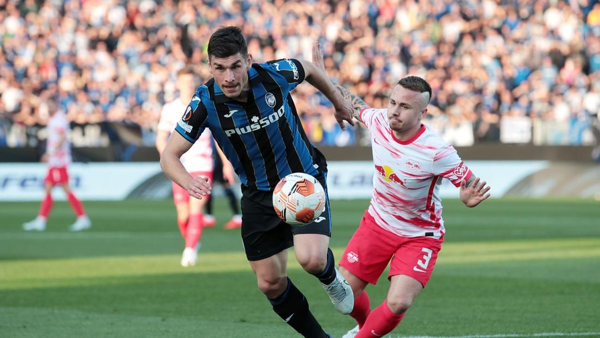Atalanta disingkirkan RB Leipzig. (Foto: Getty Images/Emilio Andreoli)