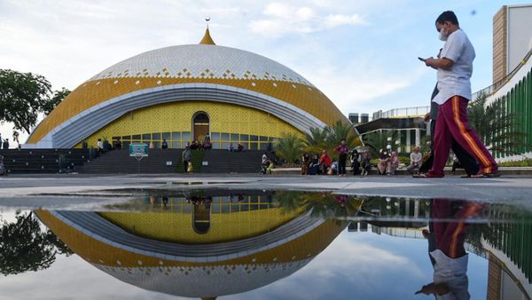 Wow, Masjid Ini Padukan Budaya dari Tiga Suku Berbeda di Sumut