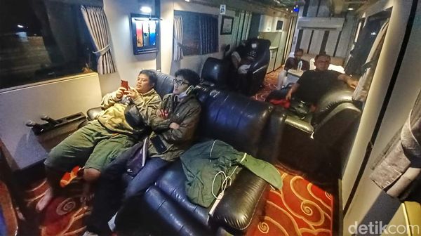 Mengintip Kabin Bus Mewah AMTrans, Punya Fasilitas Hotel Berbintang
