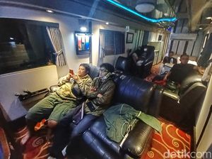 Mengintip Kabin Bus Mewah AMTrans, Punya Fasilitas Hotel Berbintang