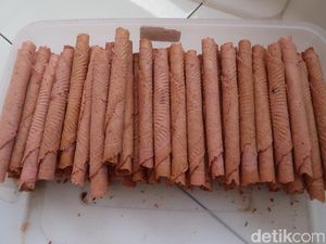 Warga Bantul Bikin Egg Roll Berbahan Ubi Ungu, Laris Manis Jelang Lebaran