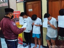 Polisi Amankan 5 Remaja Provokator Perang Sarung di Banyuwangi