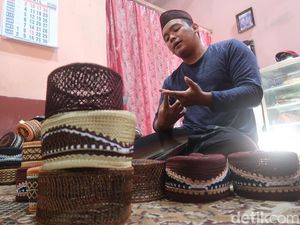 Berkah Ramadan, Perajin Peci Rajut Bantul Banjir Pesanan