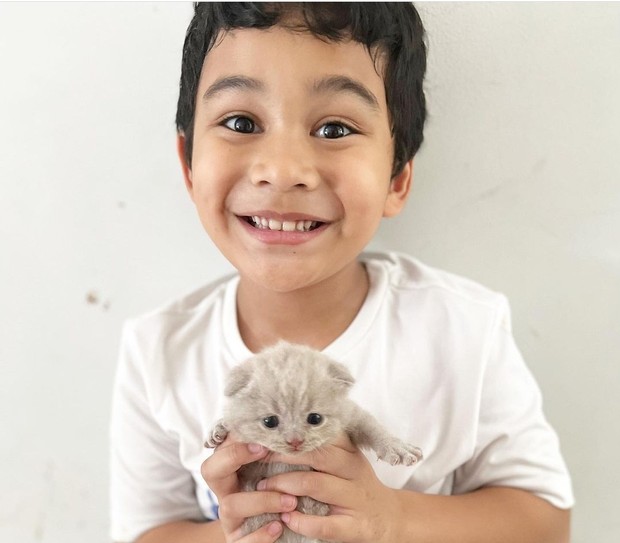Adam anak Shireen Sungkar dan Tengku Wisnu/Foto: Instagram.com/shireensungkar anak artis ganteng