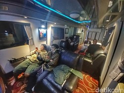 Menjajal Bus Fasilitas Hotel Berbintang ala Sultan, Bisa Buat Mudik!