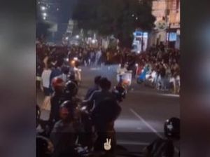 Kelewat Nekat, ABG Parepare Gelar Balap Liar Dekat Polres