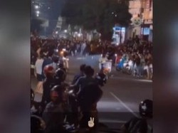 Kelewat Nekat, ABG Parepare Gelar Balap Liar Dekat Polres