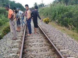 Pria Tanpa Identitas Tewas Digilas Kereta Api di Labura