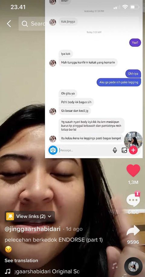 Kisah wanita yang menerima pelecehan seksual berkedok tawaran endorse di media sosial.