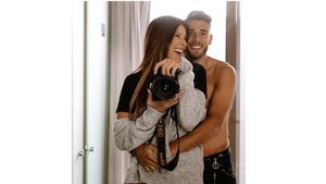 Sosok Model Cantik yang Diseret Mobil Saat Pergoki Pemain Bola dengan WIL