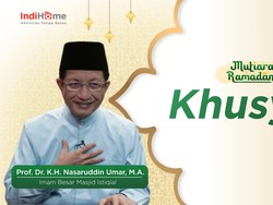 Mutiara Ramadan Prof Nasaruddin Umar: Khusyuk dalam Salat, Bagaimana Caranya?
