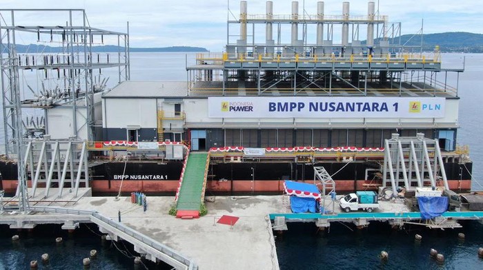 Pembangkit listrik terapung Mounted Power Plant (BMPP) Nusantara-1