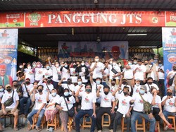 Pelaku UMKM di Kemayoran Dukung Sandiaga Maju di Pilpres 2024