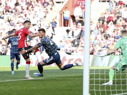 Arsenal Tertinggal 0-1 dari Southampton di Babak I