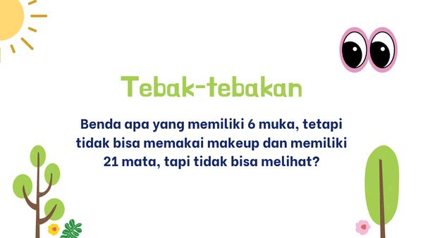 Hati-hati tebak-tebakan Ini Mengecoh, Jangan Sampai Salah Jawab!