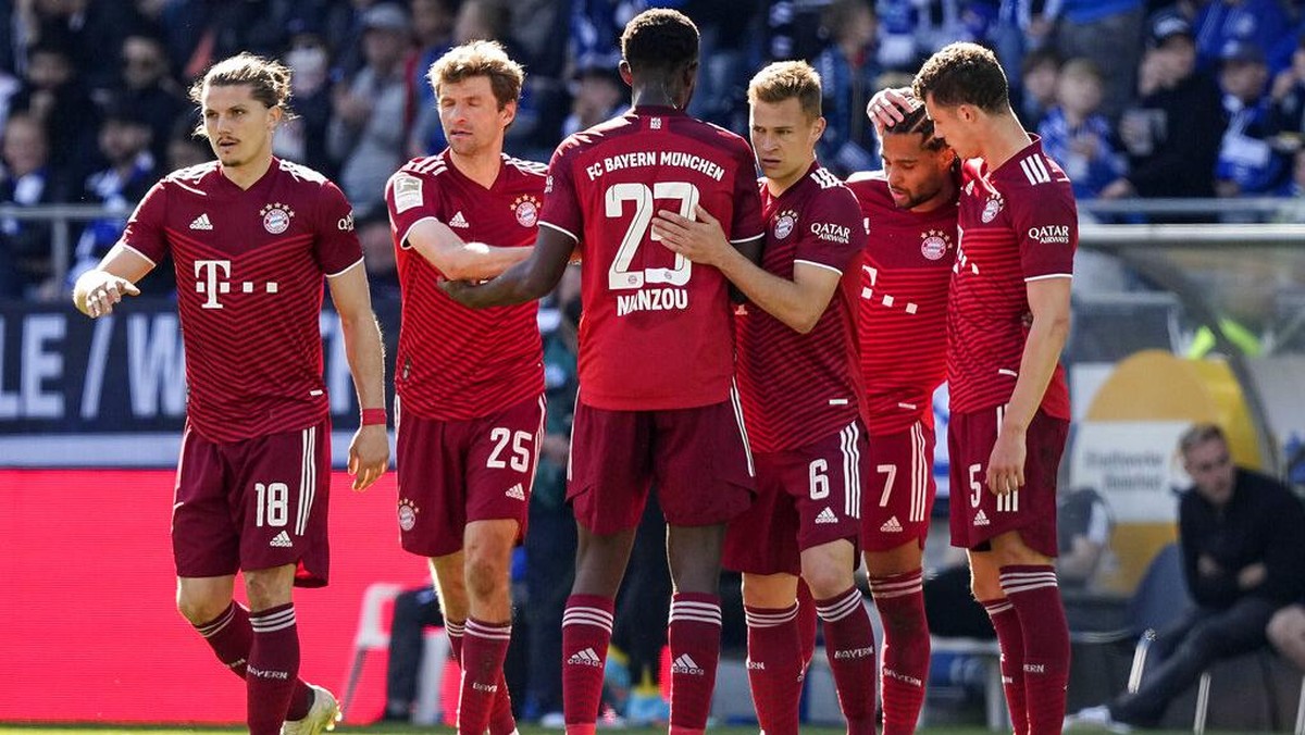 Bayern Munich menang 3-0 atas Arminia Bielefeld dalam lanjutan Bundesliga (Foto: AP/Martin Meissner)