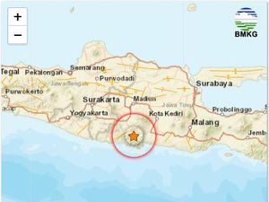 Jatim Diguncang Dua Gempa Hari Ini
