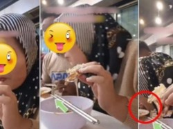 Jijik! Istri Ludahkan Bekas Kunyahan Kepiting ke Makanan Suami