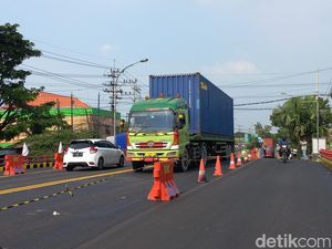 Horee... Jembatan Balun Lamongan Kini Bisa Dilintasi Lagi