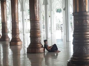 Masjid 1.000 Tiang Jambi Ikon Wisata Religi di Bulan Ramadan