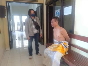 Mukarom Bacok Wartono di Sirkuit Makepung Jembrana