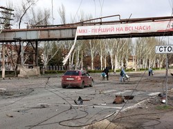 Gaspol Pasukan Ukraina Pertahankan Mariupol