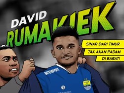 Persib Resmi Datangkan Bek Kiri David Rumakiek!