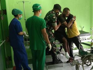 Pria Mabuk Bawa Parang Serang Pos Koramil di Maybrat, Pelaku Ditembak Pria Mabuk Bawa Parang Serang Pos Koramil di Maybrat, Pelaku Ditembak