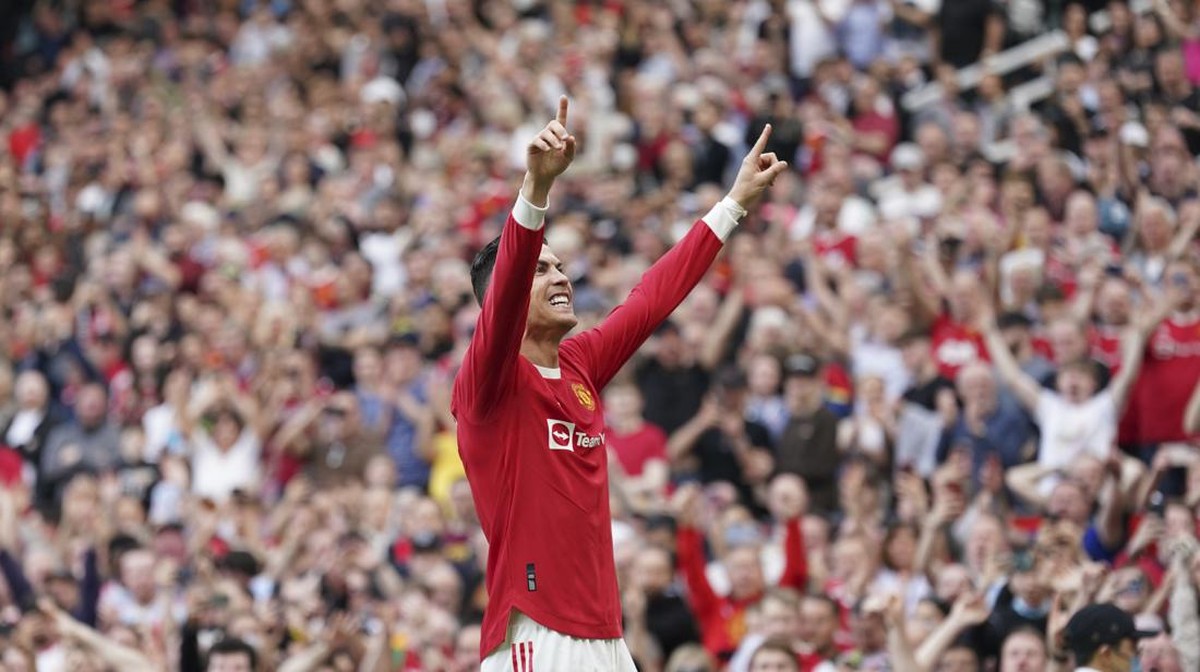Ralf Rangnick mengomentari masa depan Cristiano Ronaldo di MU (Foto: AP/Jon Super)