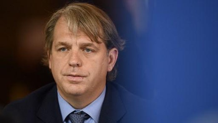 Todd Boehly, Co-Founder, Chairman and CEO, Eldridge, speaks during the Milken Institute Global Conference on October 19, 2021 in Beverly Hills, California. (Photo by Patrick T. FALLON / AFP)